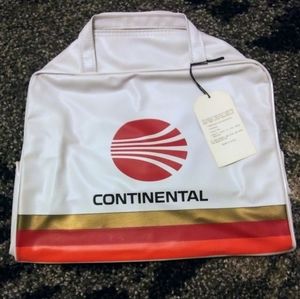 Vintage Continental Airlines Baggage luggage vinyl original NEW